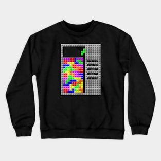 Stay different - retro game metaphor Crewneck Sweatshirt